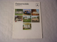 Prospekt Reisemobile Mercedes Benz / 1973