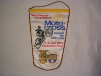 Wimpel Teuschenthal Motocross 1971