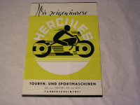 Prospekt Hercules Touren / Sportmaschine