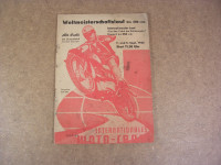 Programmheft Moto Cross / Alte Warth / 1963