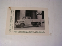 PROSPEKT GARANT 30K / 1959