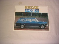 Prospekt Simca 1301 / 1501 Break