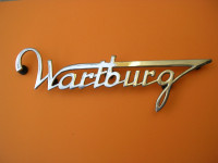 Wartburg-Schriftzug Kofferklappe 311/312/313