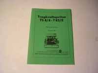 Tragkraftspritze TS 8/8-T 83/2 - BE. / 1983