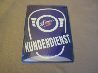 Blechschild Simson Kundendienst / Repro