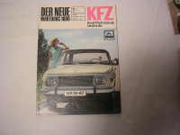 KFT Heft 07/1966/Vorstellung Wartburg 1000