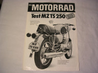 Das Motorrad - Test MZ-TS 250