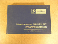 Barkas - B-1000 / EL. / 1973 / Original