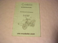 MZ-Superelastik-Seitenwagen /BE. / 1989