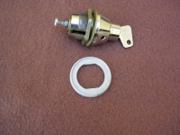 Unterlage Schloß Kofferklappe / grau 353