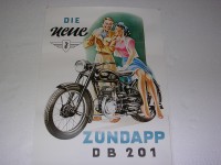Poster Zündapp DB 201