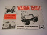 Prospekt Waran - 1500F / 1970