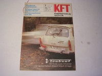 KFT Heft 1 / 1981 / Test 601 S-deluxe / Dacia 1300