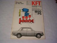 Kraftfahrzeugtechnik Heft 4 / 1969 / Wartburg mit 50 PS Motor