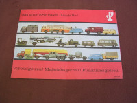 Prospekt SPW-Modelle / 1968