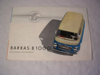 Prospekt Barkas-Kastenwagen / 1962