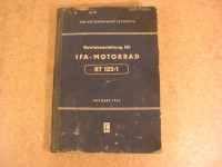 IFA - RT 125/1 / BE. / 1954 / Original