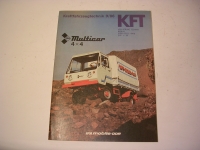KFT / Heft 9 / 1986 / Multicar 4x4 / L60