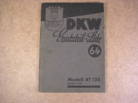 DKW RT 125 / EL. / 1940