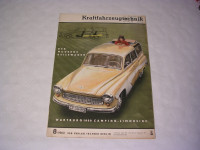 Kraftfahrzeugtechnik 8/1963 Test Mororroller Troll 1