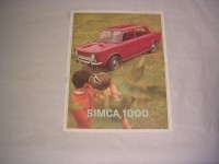 Prospekt Simca 1000