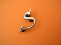 S - Buchstabe f. Kofferklappe 313/1 Sportwagen