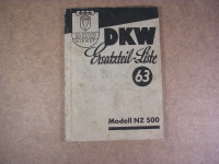 DKW NZ 500 / EL. / 1939/40