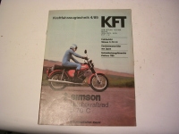 KFT Heft 4 / 1985 / Fahrb. S70 / Kunkrad MZ ETZ 250F