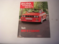 BMW-M3 Cabriolet / 1988 / 2678
