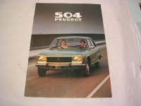 Prospekt Peugeot 504