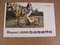 Prospekt Moped Jawa - Babetta