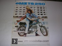 Poster MZ-TS 250 / 1974