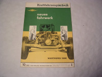KFT Heft 10/1965 / W-312 neues Fahrwerk / Trabant Hycomat