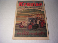 Plakat - Kramer das Jubiläumsmodell