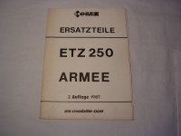 MZ-ETZ-250 Armee / EL. / 1987