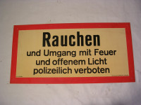 Warnschild