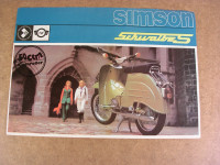 Prospekt Simson Schwalbe S