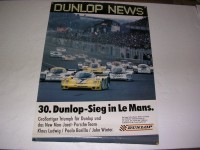 Poster / 30. Dunlop-Sieg in Le Mans