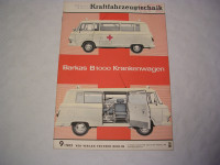 Kraftfahrzeugtechnik 9/1963 / Test Barkas B-1000