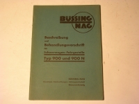 Büssing-NAG / Typ 900 u. 900N / BE.