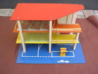 Spielzeug-Tankstelle Minol / DDR-Spielzeug