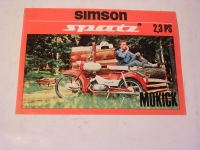 PROSPEKT SIMSON SPATZ / 1968
