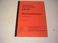 Hydraulischer Universalbagger UB 632 / MO. / BE.
