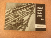 Modellbahn-Gleispläne HO / 1963