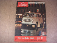 Straßenverkehr Heft 2/1963 / Test Barkas B-1000