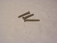 4 x 38 mm / Linsen-Senk-Schlitz-Blechschraube