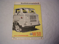 KFT Heft 7/1965 / Test W-50/Ford Cortina