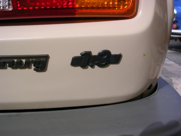 Schriftzug 1,3 / W-1,3 Limo./Tourist
