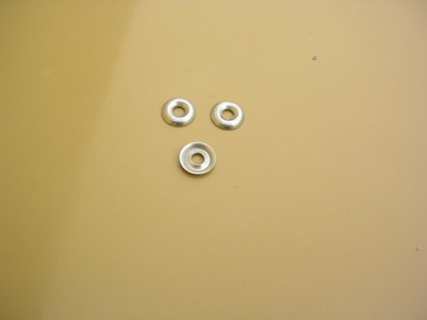 Rosette Aluminium 13,5 x 4,5 x 2,14