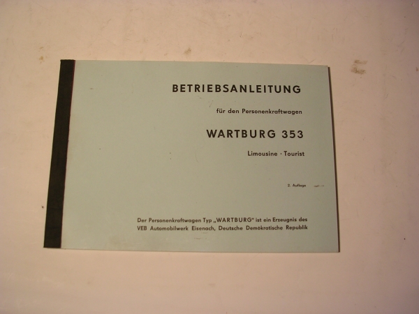 Wartburg 353 W / BE.  / 1973